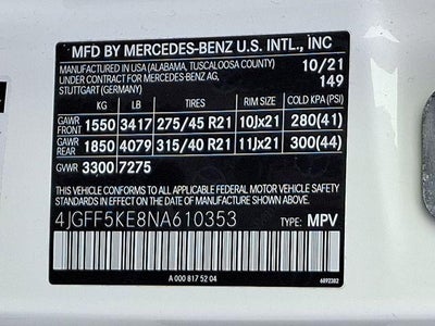 2022 Mercedes-Benz GLS 450 4MATIC®