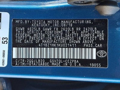 2019 Toyota Camry XSE V6