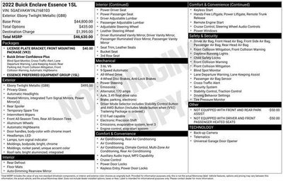 2022 Buick Enclave Essence