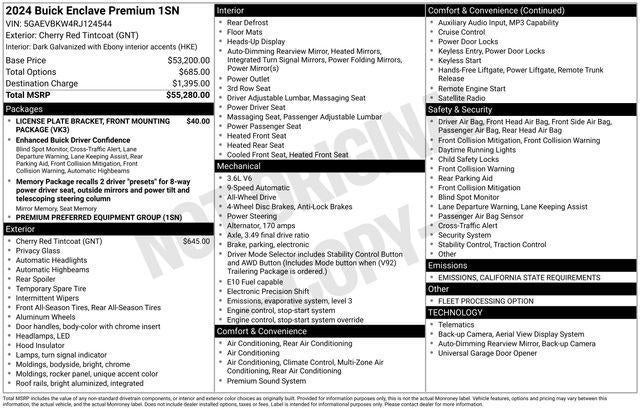 2024 Buick Enclave Premium