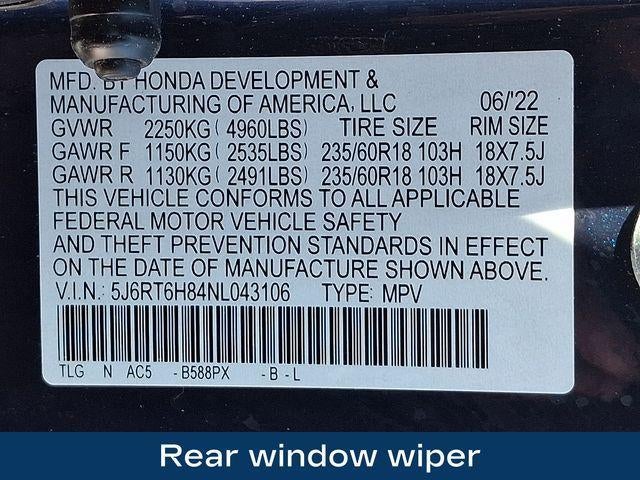 2022 Honda CR-V Hybrid EX-L