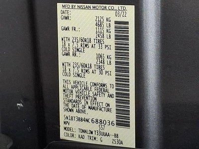 2022 Nissan Rogue SV