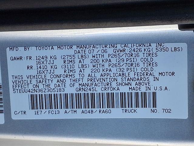 2006 Toyota Tacoma Base