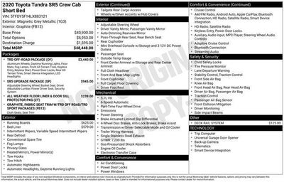 2020 Toyota Tundra SR5