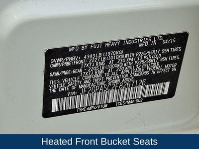 2015 Subaru XV Crosstrek Limited