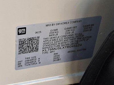 2026 Chevrolet Trailblazer RS