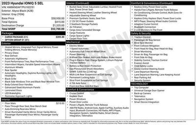 2023 Hyundai IONIQ 5 SEL