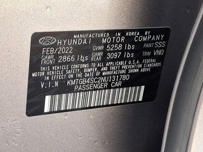 2022 Genesis G80 2.5T AWD