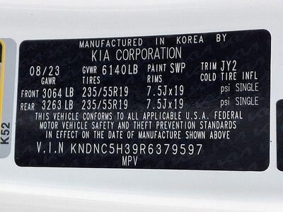 2024 Kia Carnival MPV EX