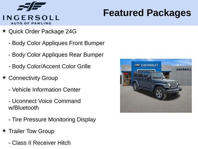 2018 Jeep Wrangler JK Unlimited Sahara 4x4