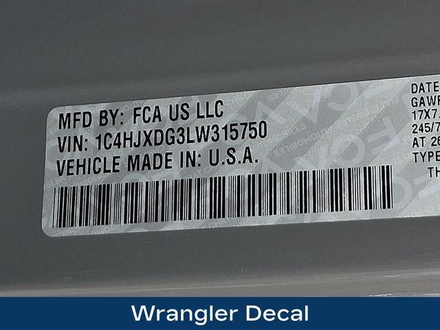 2020 Jeep Wrangler Unlimited Freedom