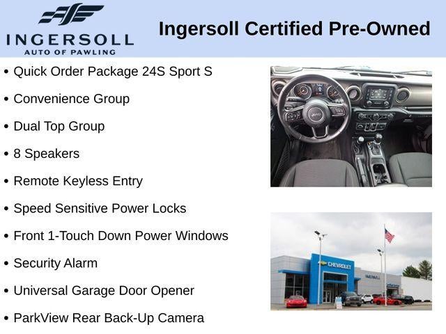 2018 Jeep Wrangler Unlimited Sport S 4x4