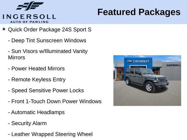 2018 Jeep Wrangler Unlimited Sport S 4x4