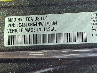 2022 Jeep Wrangler 4xe Unlimited Rubicon 4x4