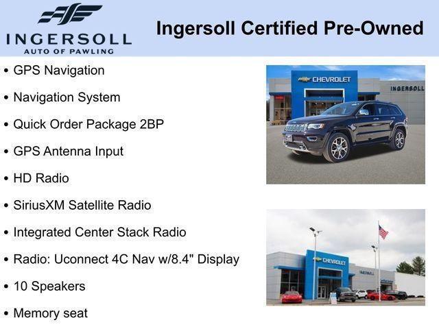 2020 Jeep Grand Cherokee Overland 4X4