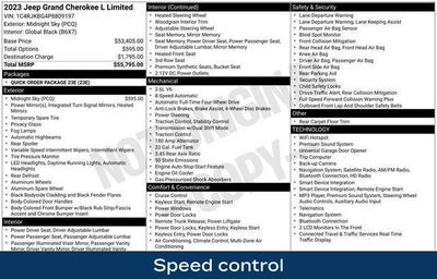 2023 Jeep Grand Cherokee L Limited 4x4
