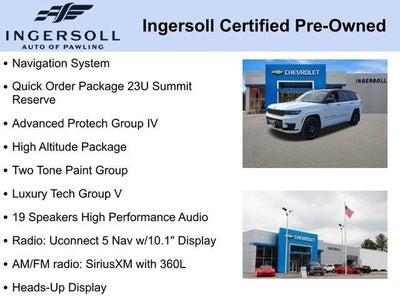 2023 Jeep Grand Cherokee L Summit Reserve