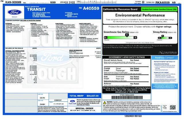 2024 Ford Transit Cargo Van Base