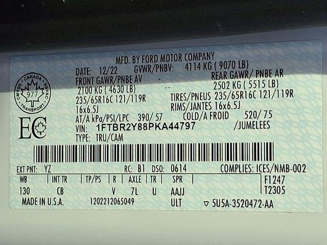 2023 Ford Transit Cargo Van Base