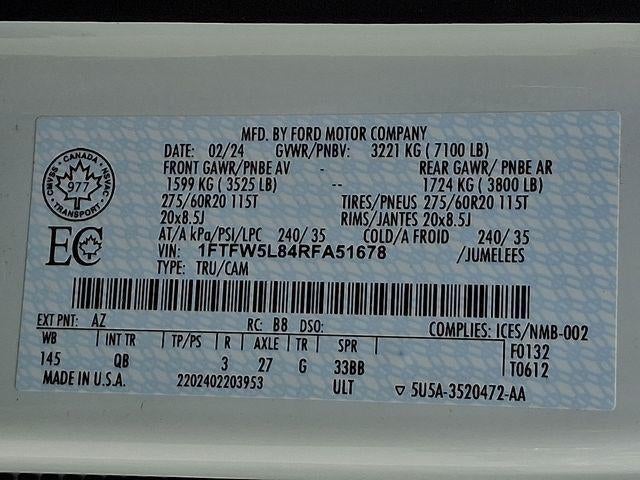 2024 Ford F-150 LARIAT
