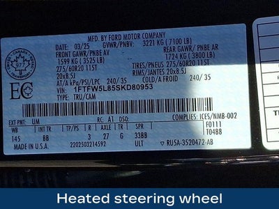 2025 Ford F-150 LARIAT