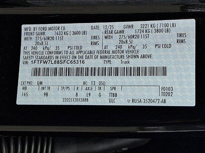 2025 Ford F-150 Platinum