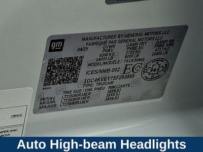 2025 Chevrolet Silverado 3500 HD High Country DRW