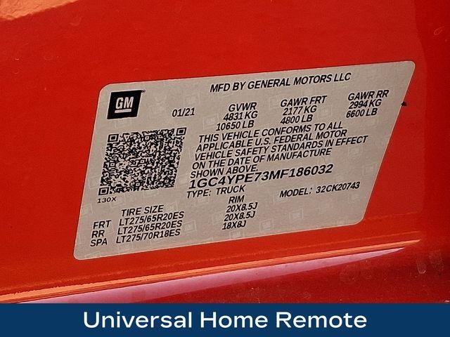 2021 Chevrolet Silverado 2500 HD LTZ