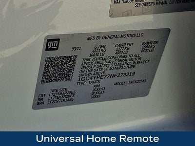 2022 Chevrolet Silverado 2500 HD LTZ