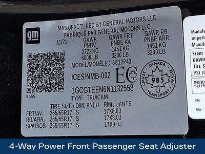 2022 Chevrolet Colorado ZR2