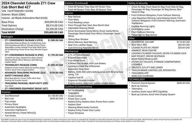 2024 Chevrolet Colorado Z71