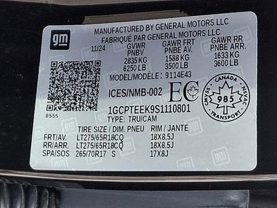 2025 Chevrolet Colorado Trail Boss