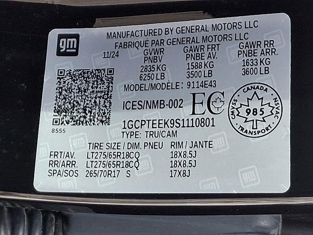 2025 Chevrolet Colorado Trail Boss