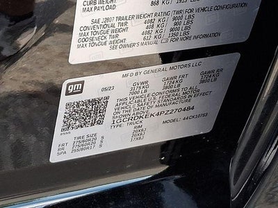 2023 Chevrolet Silverado 1500 LT (2FL)