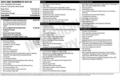 2024 GMC HUMMER EV SUV 3X