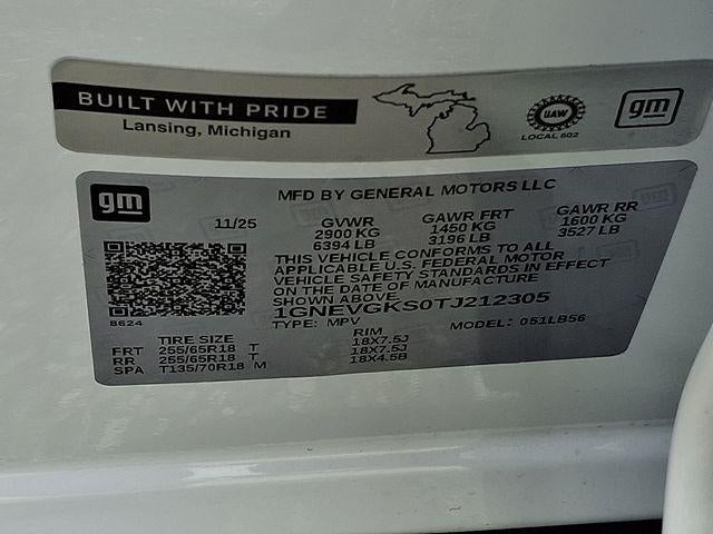 2026 Chevrolet Traverse LT