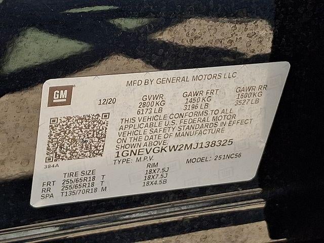 2021 Chevrolet Traverse LT Cloth