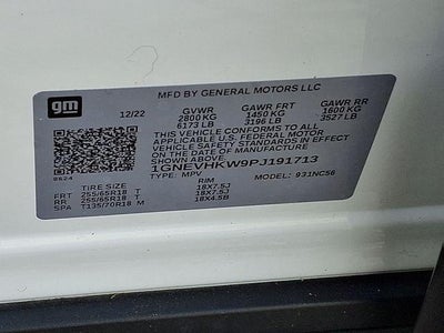 2023 Chevrolet Traverse LT Leather