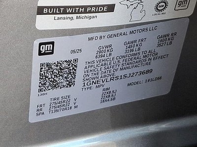 2025 Chevrolet Traverse RS