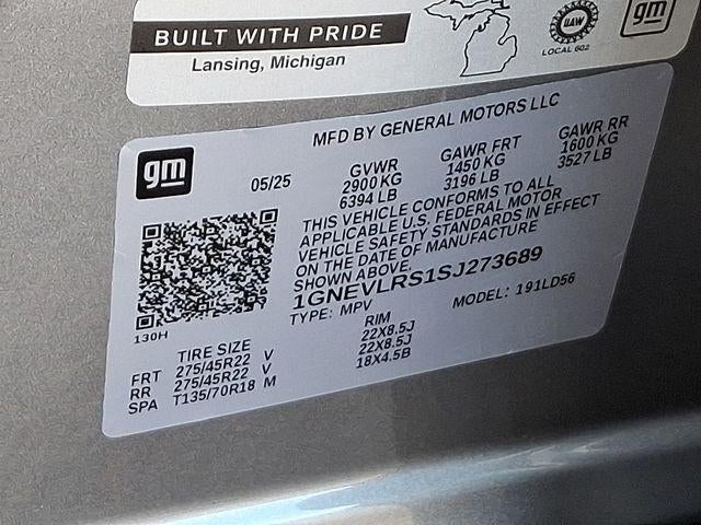 2025 Chevrolet Traverse RS