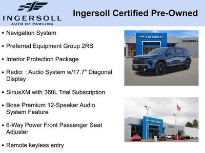 2025 Chevrolet Traverse RS