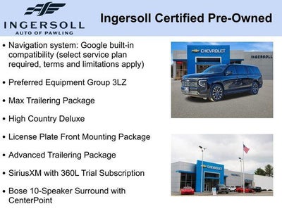 2025 Chevrolet Suburban High Country