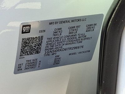 2026 Chevrolet Tahoe RST