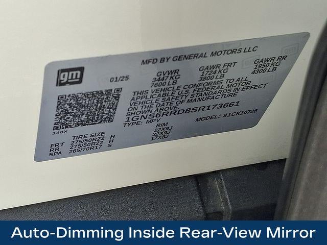 2025 Chevrolet Tahoe RST