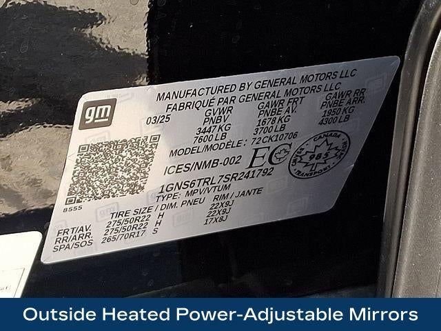 2025 Chevrolet Tahoe High Country