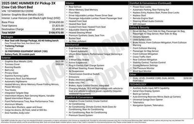 2025 GMC HUMMER EV Pickup 3X