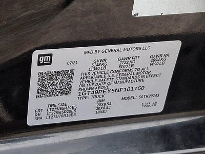 2022 GMC Sierra 2500 HD AT4
