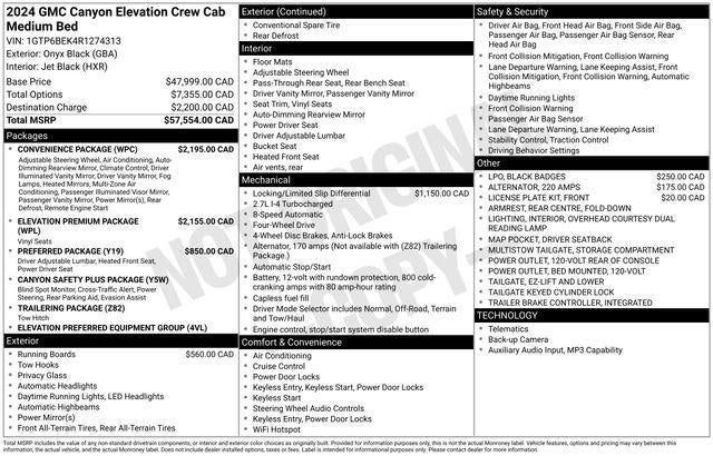 2024 GMC Canyon Elevation