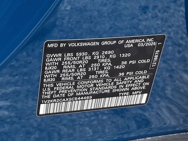 2025 Volkswagen Atlas 2.0T SE w/Technology