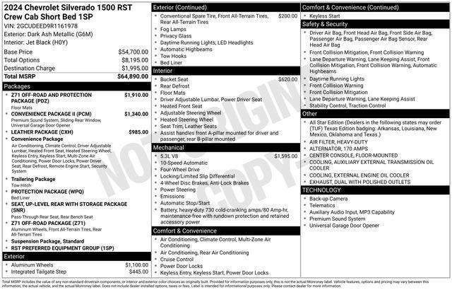 2024 Chevrolet Silverado 1500 RST